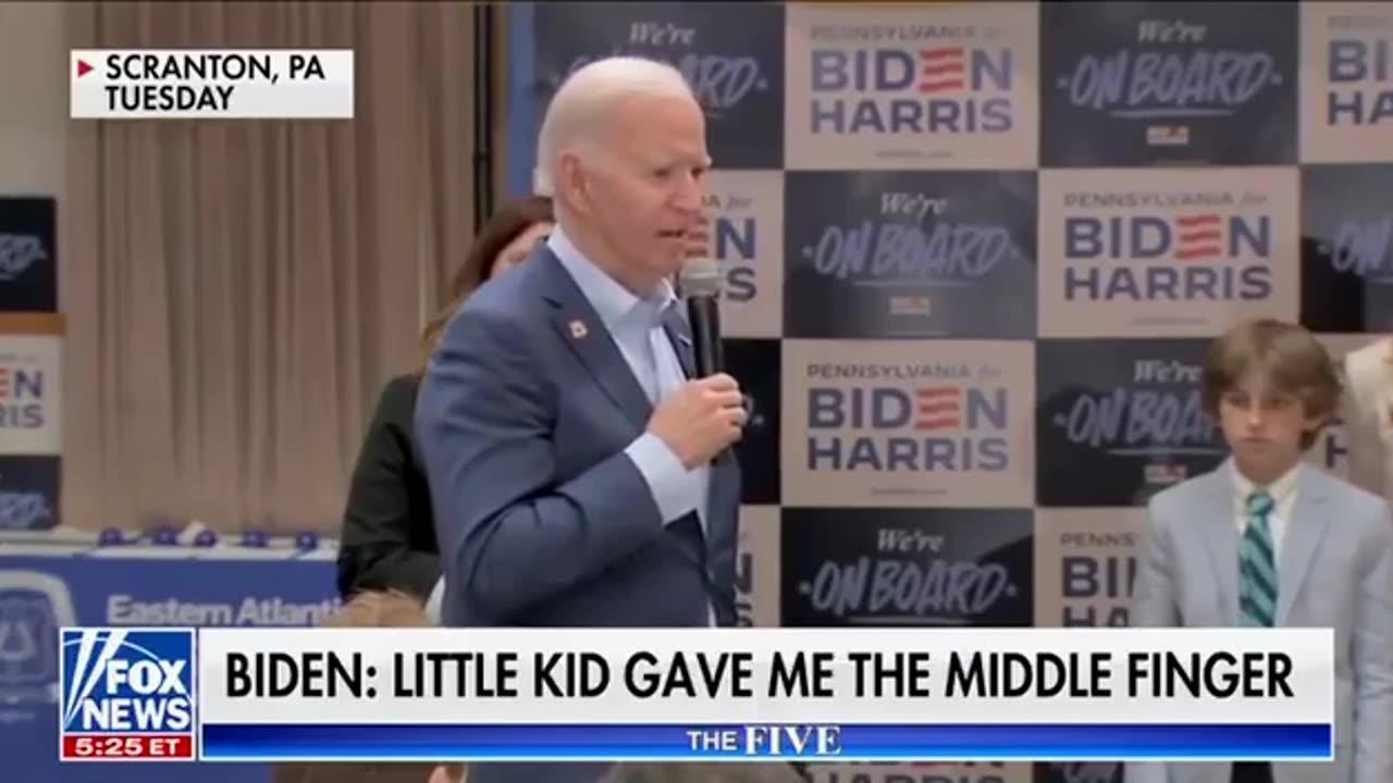 Enjoy this video of Biden talking about how many ‘F*ck Joe Biden’ signs he sees