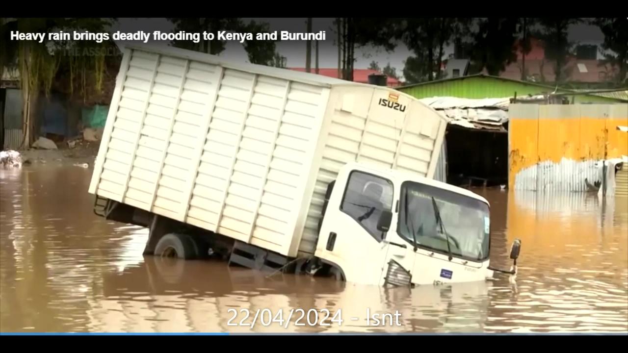 Breaking, Heavy Rain Causing Flooding In Kenya & Burundi