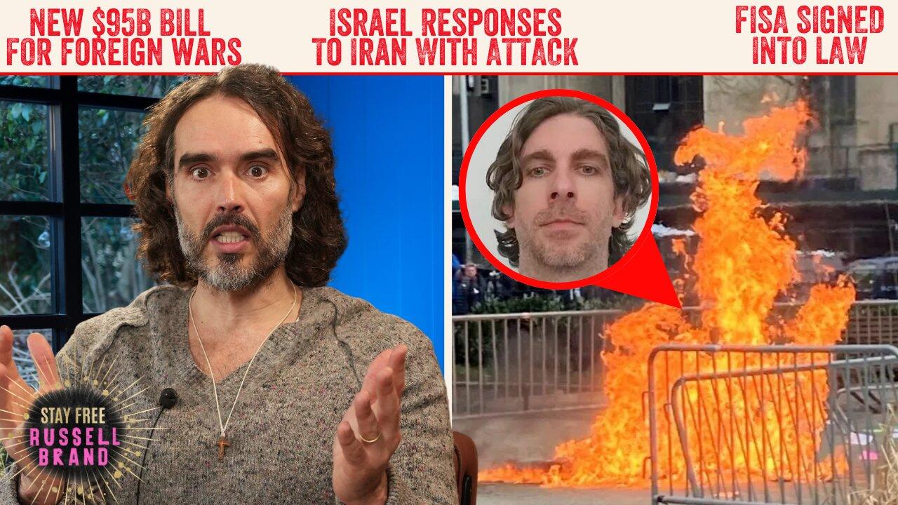 Liar, Liar! Man On FIRE | Media Misrepresents Fire Protestor’s Actions - Stay Free #350
