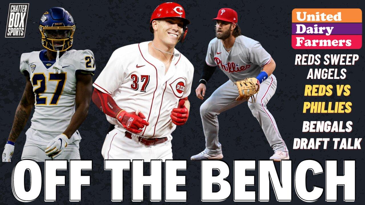 Cincinnati Reds Sweep the Angels! NFL Draft. NBA Playoffs. Reds Preview! | OTB Presented By UDF