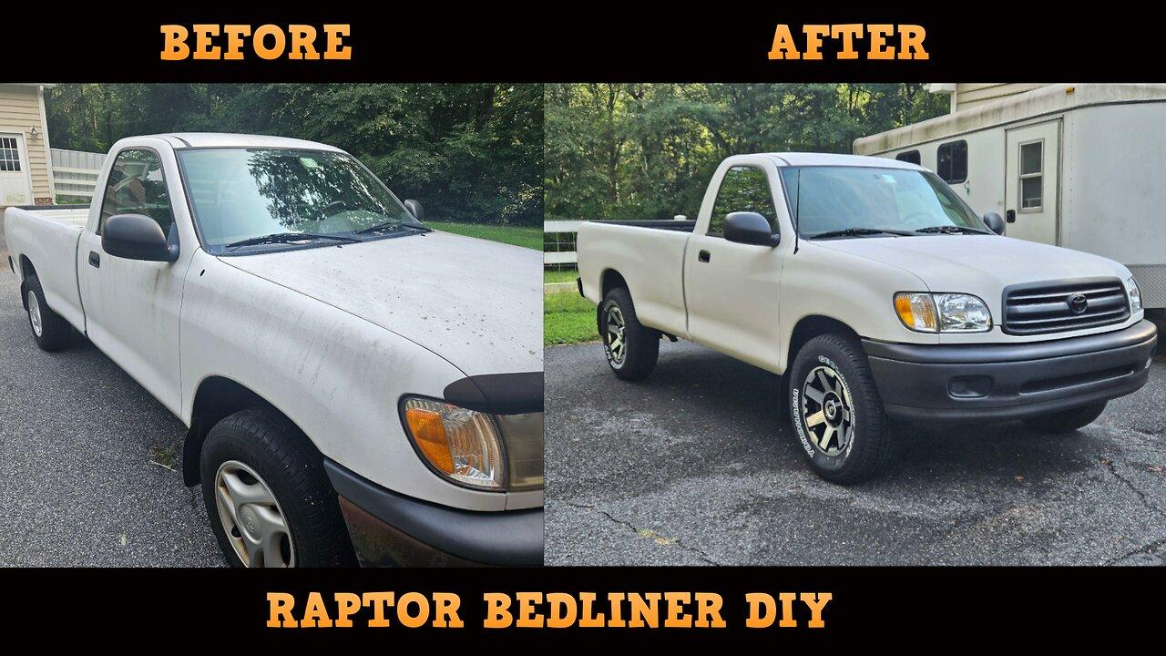 Bedliner Entire Truck DIY // Restoration Project 2.0 // Animal Rescue Stream