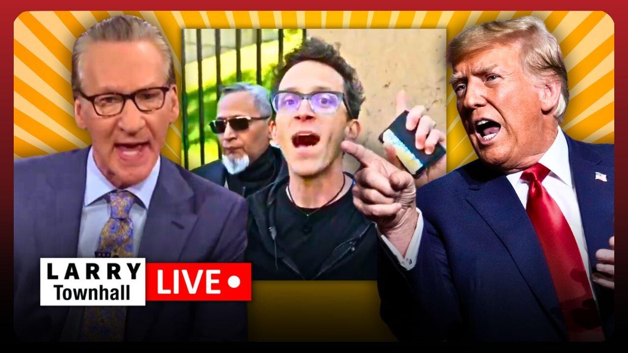 Hamas Takeover of Columbia, Trump ON FIRE, Maher EXPOSES Hollywood! | Larry Live!