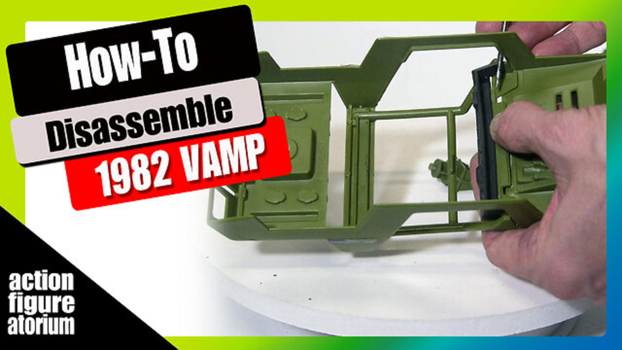 How-To disassemble the 1982 classic GI Joe Vamp | REvamp Part 1