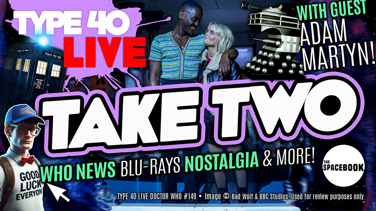 DOCTOR WHO - Type 40 LIVE: TAKE TWO - New Series News! | Blu Rays | BBC TWO **BRAND NEW!!**