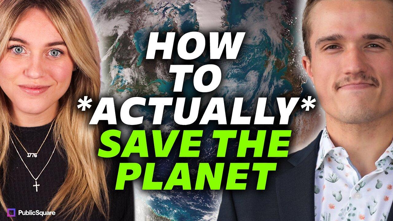 How The Right Can RECLAIM Environmentalism & Happy Earth Day! | Isabel Brown LIVE