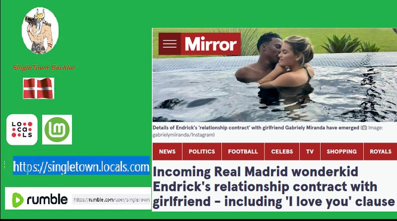 Real Madrid wonderkid Endrick's contract with girlfriend - including 'I love you' clause