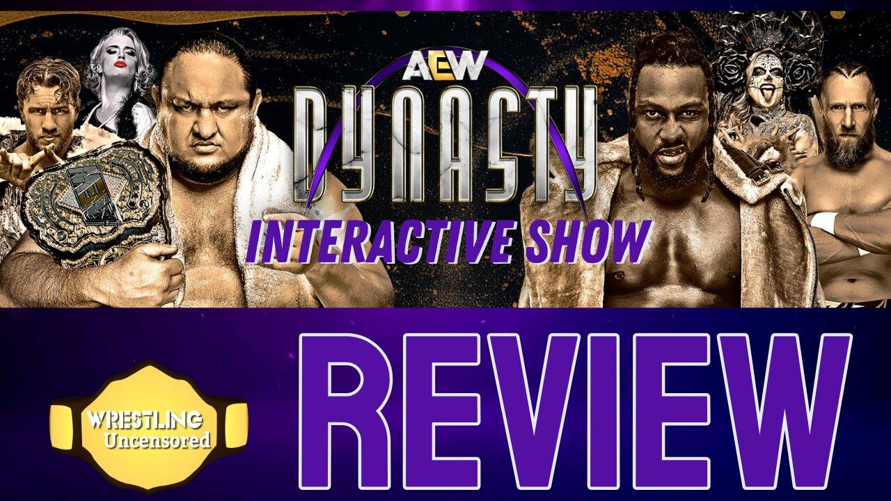 AEW Dynasty 2024 : Review and Reactions | LIVE🟥