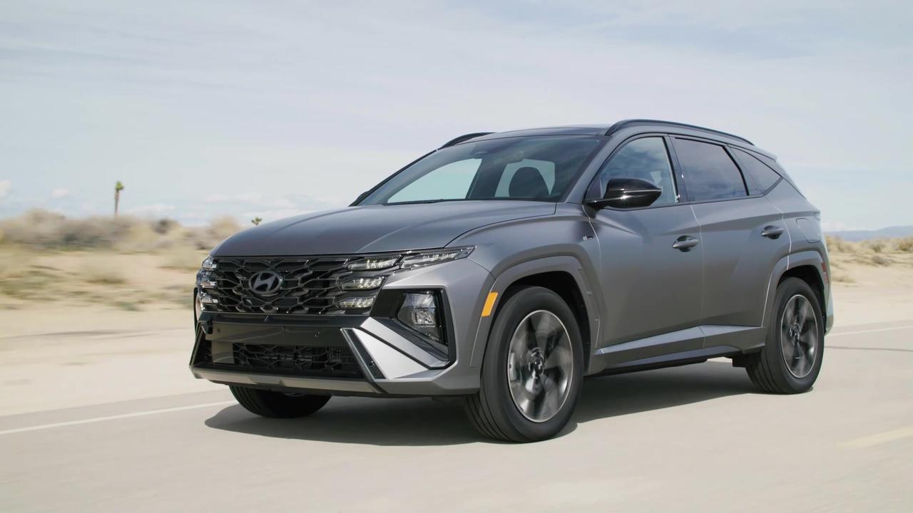 2025 Hyundai Tucson N Line Driving Video
