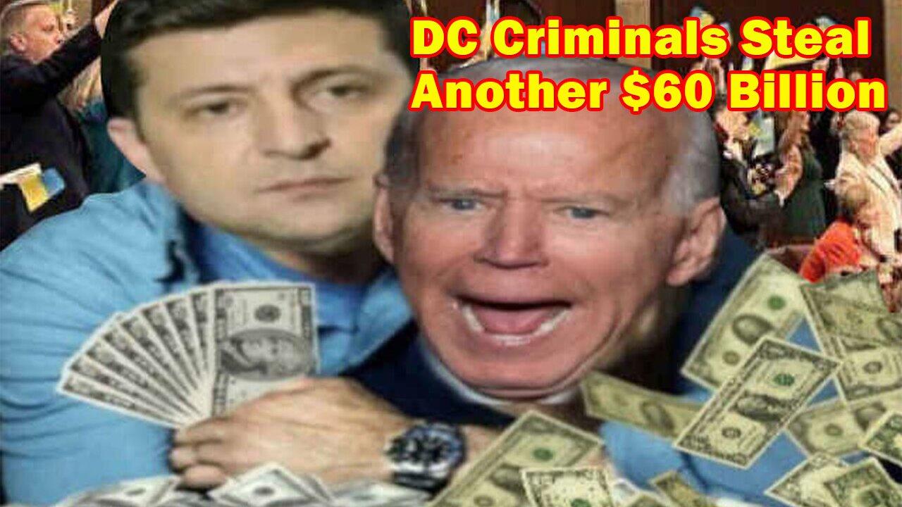 Salty Cracker: DC Criminals Steal Another $60 Billion ReeEEeE Stream 04-22-24