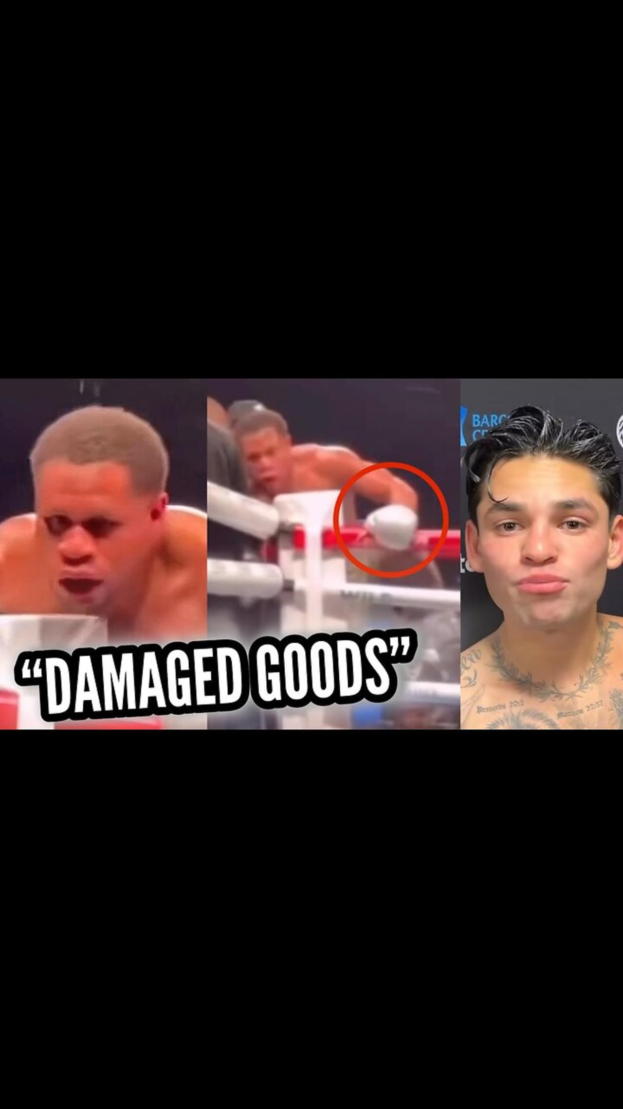 “DISTURBING” LEAKED VIDEO OF DEVIN HANEY FALLING INTO ROPES AFTER FIGHT HAS FANS CONCERNED