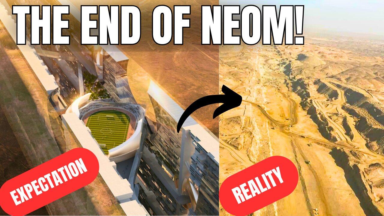 Neom City - The Line - The Rise and Fall of Saudi Arabia's Linear City