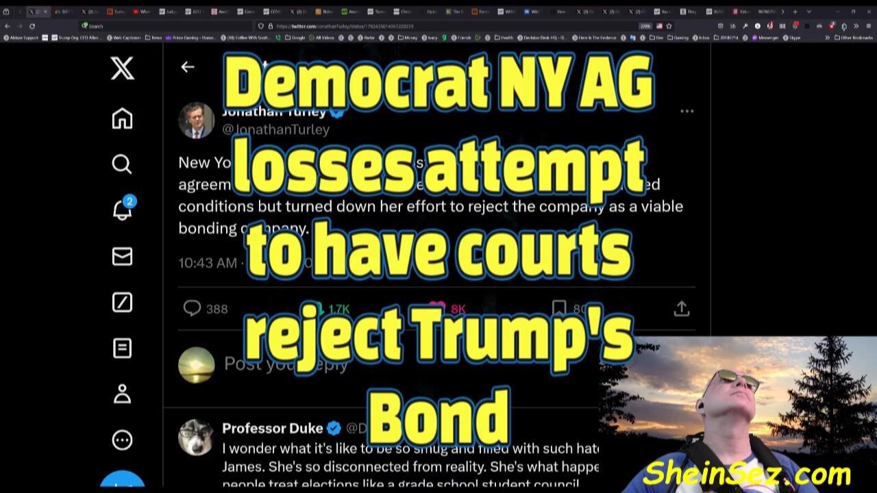 Democrat NY AG losses attempt to have courts reject Trump's Bond-510