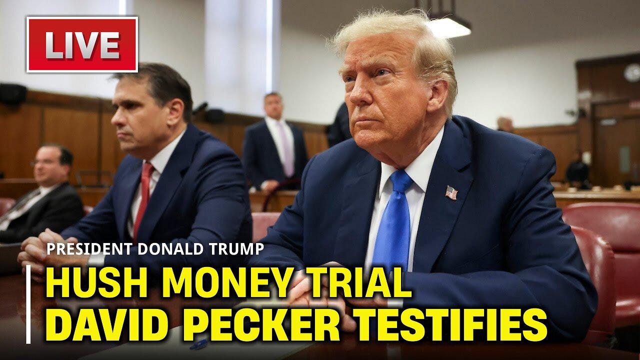 Trump hush money trial LIVE: At courthouse in New York as David Pecker testifies