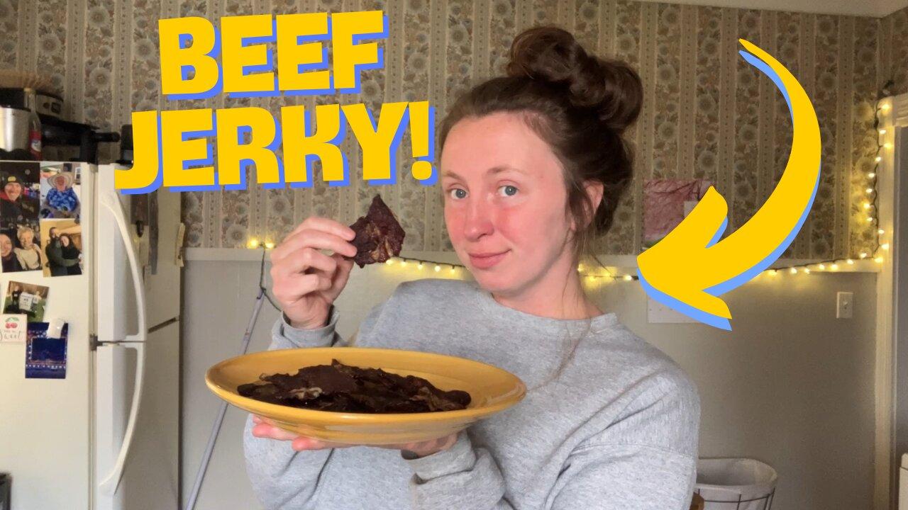 DIY Beef Jerky + Carnivore Update [ Round 2 Week 3 ]
