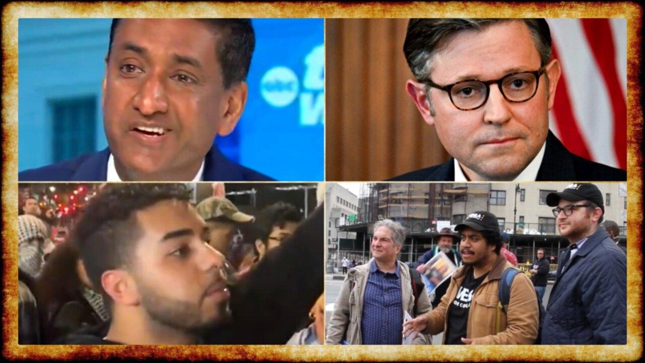 Ro Khanna PROTECTS Mike Johnson, Campus Arrests SPREAD, Hitting The Streets for Jose Vega