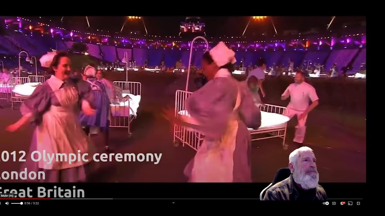 London opening ceremony for the 2012 Olympics
