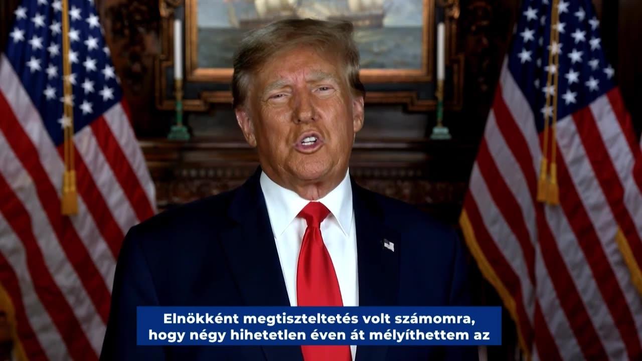 President Donald J. Trump - CPAC in Hungary 2023