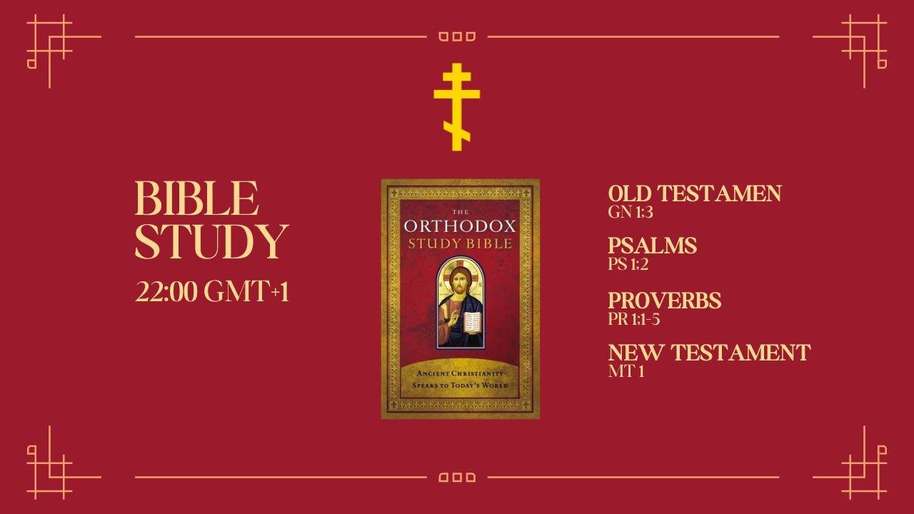 The Orthodox Study Bible | Day 1/365