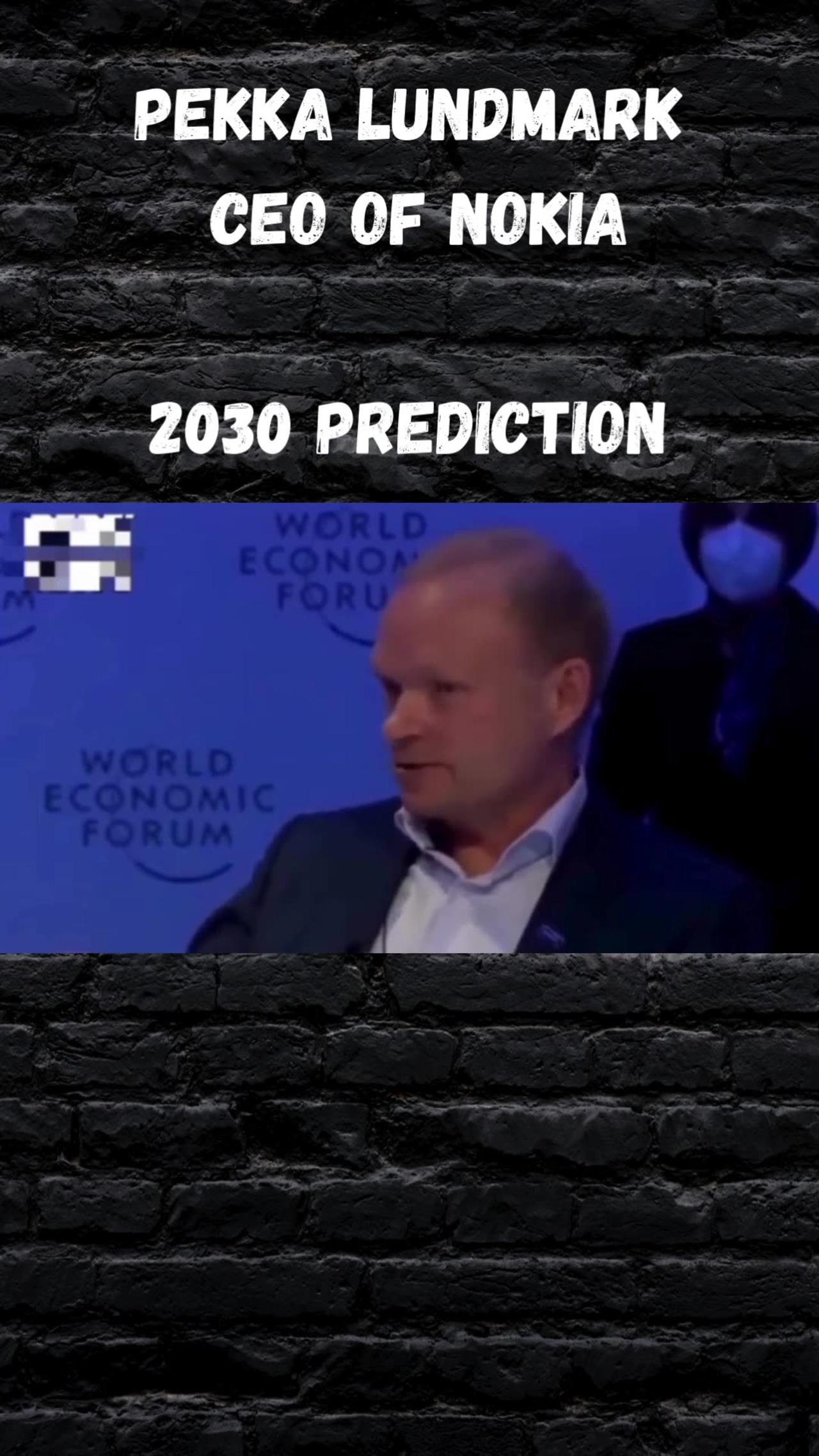 Nokia CEO 2030 Prediction | AI | Technology