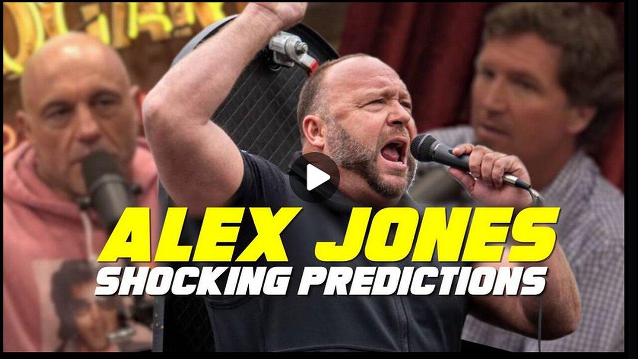 Tucker Carlson & Joe Rogan Are Blown Away By The Shocking Predictions Of Alex Jones