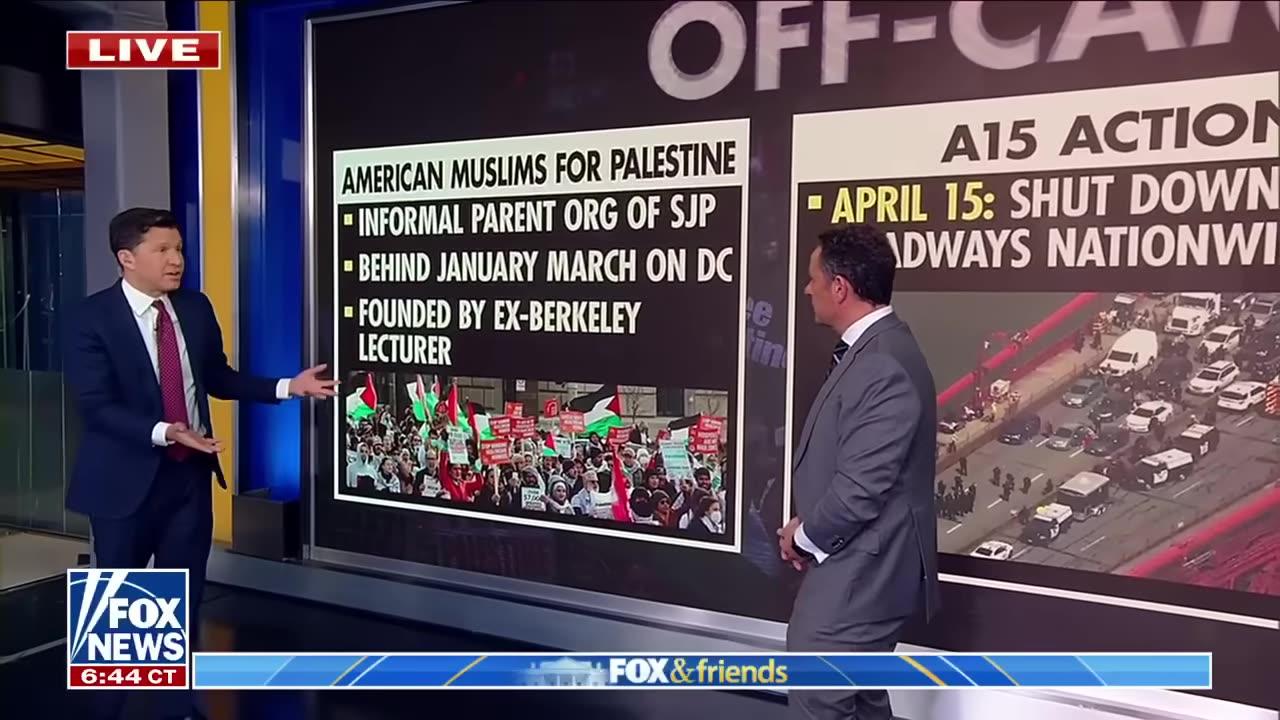 'Fox & Friends' reveals groups, funding behind anti-Israel protests