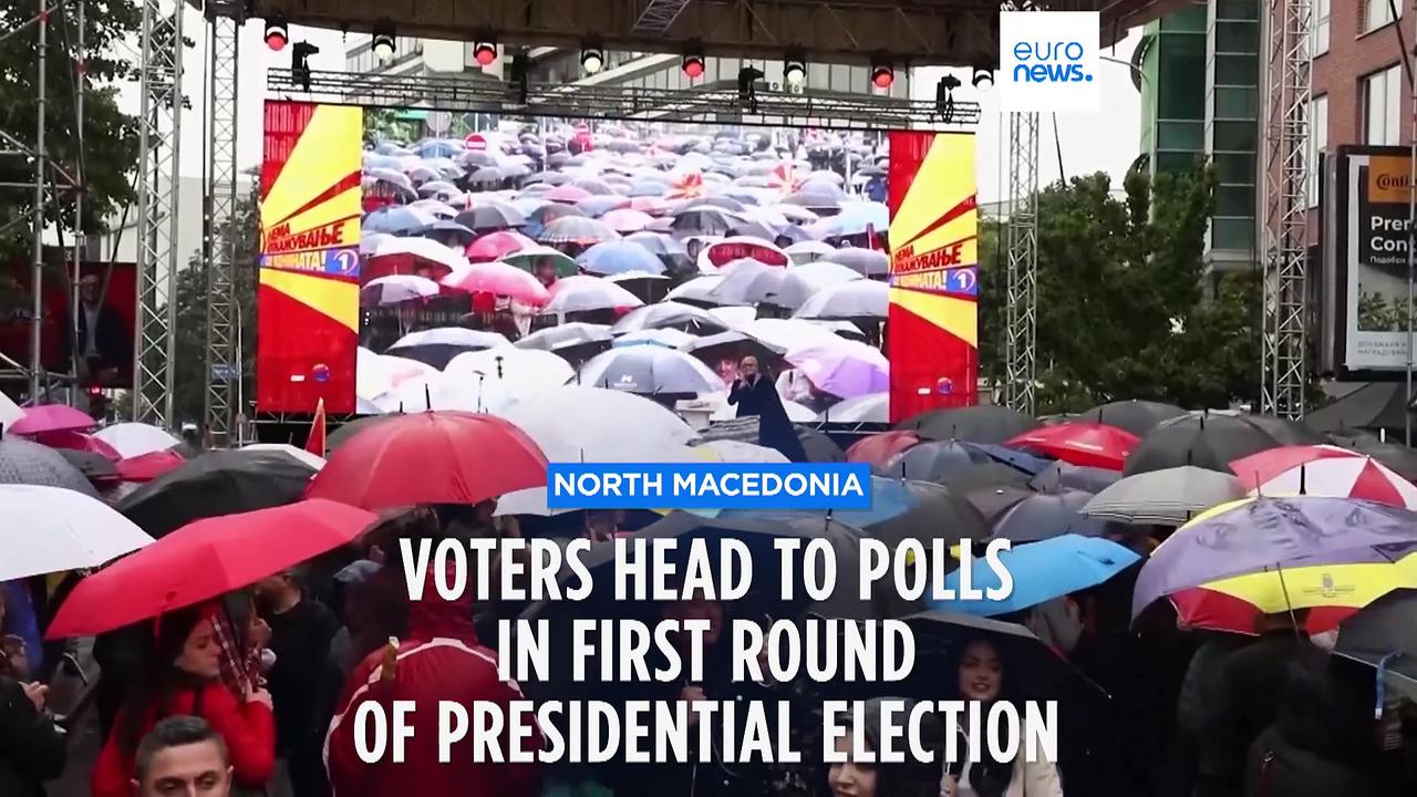 EU hopeful North Macedonia holds presidential elections