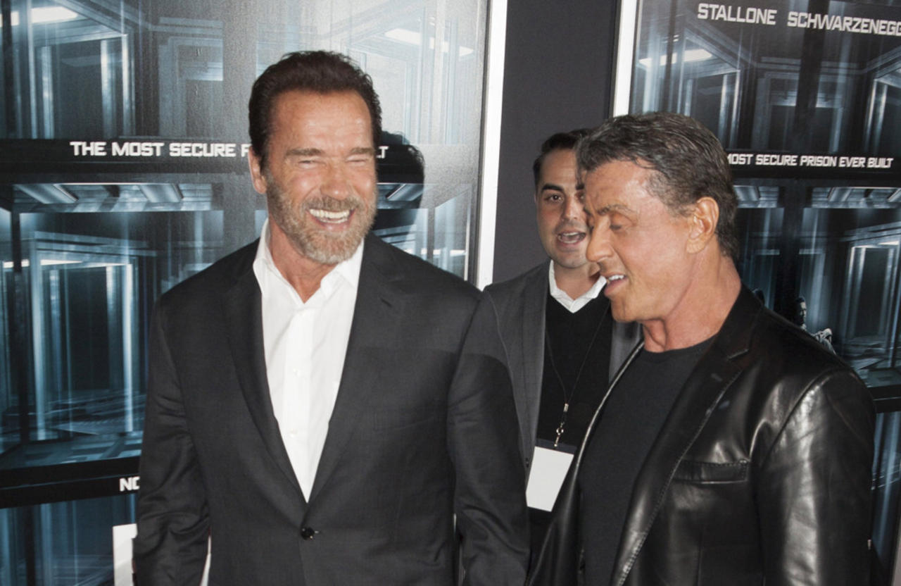 Arnold Schwarzenegger and Sylvester Stallone battled over many things