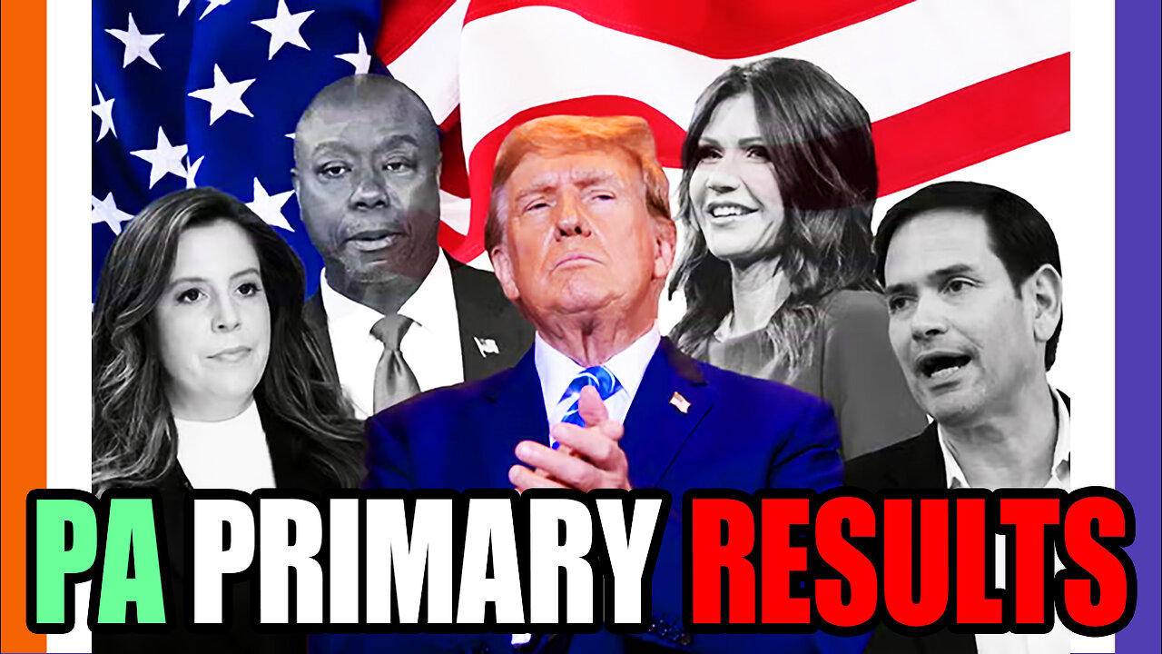 🔴LIVE: Election 2024 Pennsylvania Primary Results 🟠⚪🟣