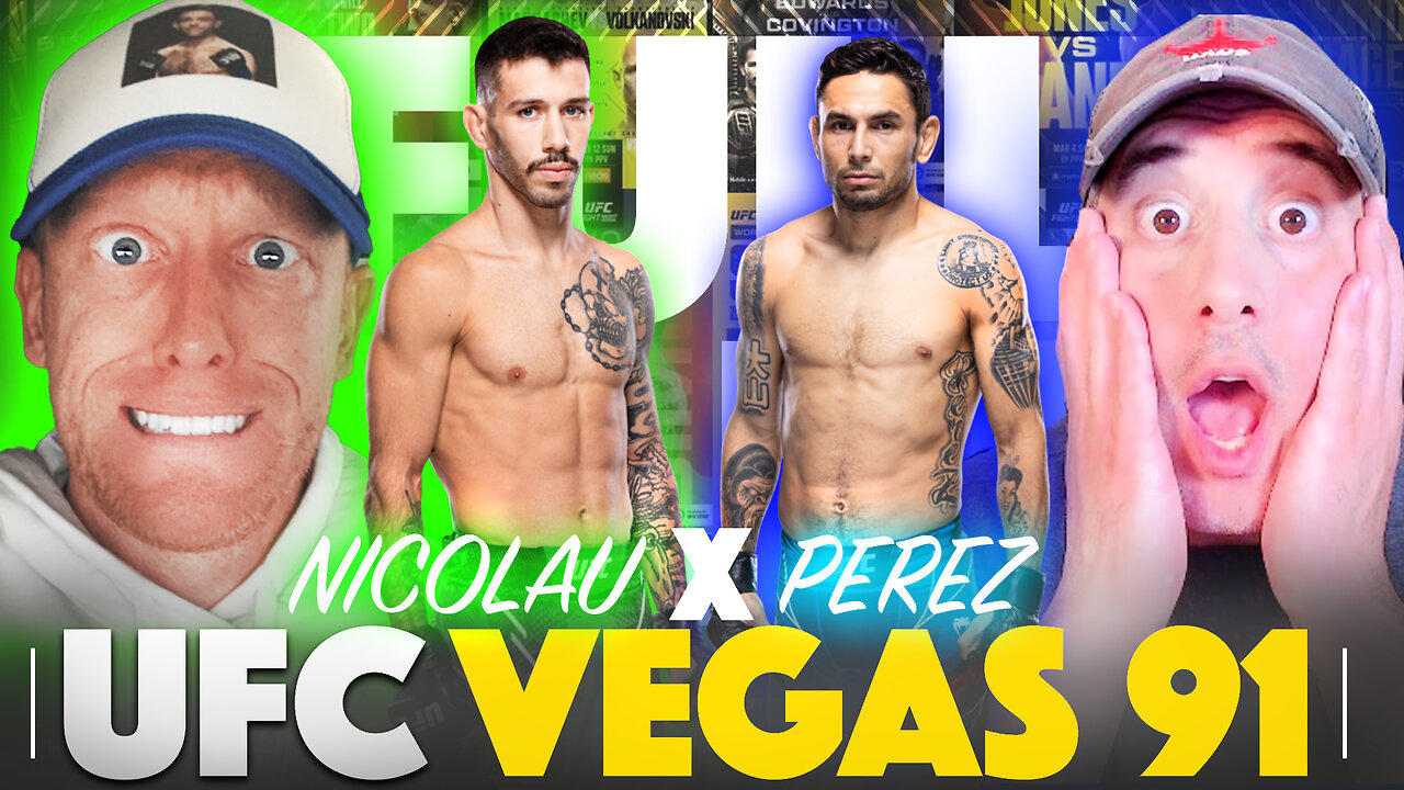 UFC Vegas 91: Nicolau vs. Perez FULL CARD Predictions, Bets & DraftKings