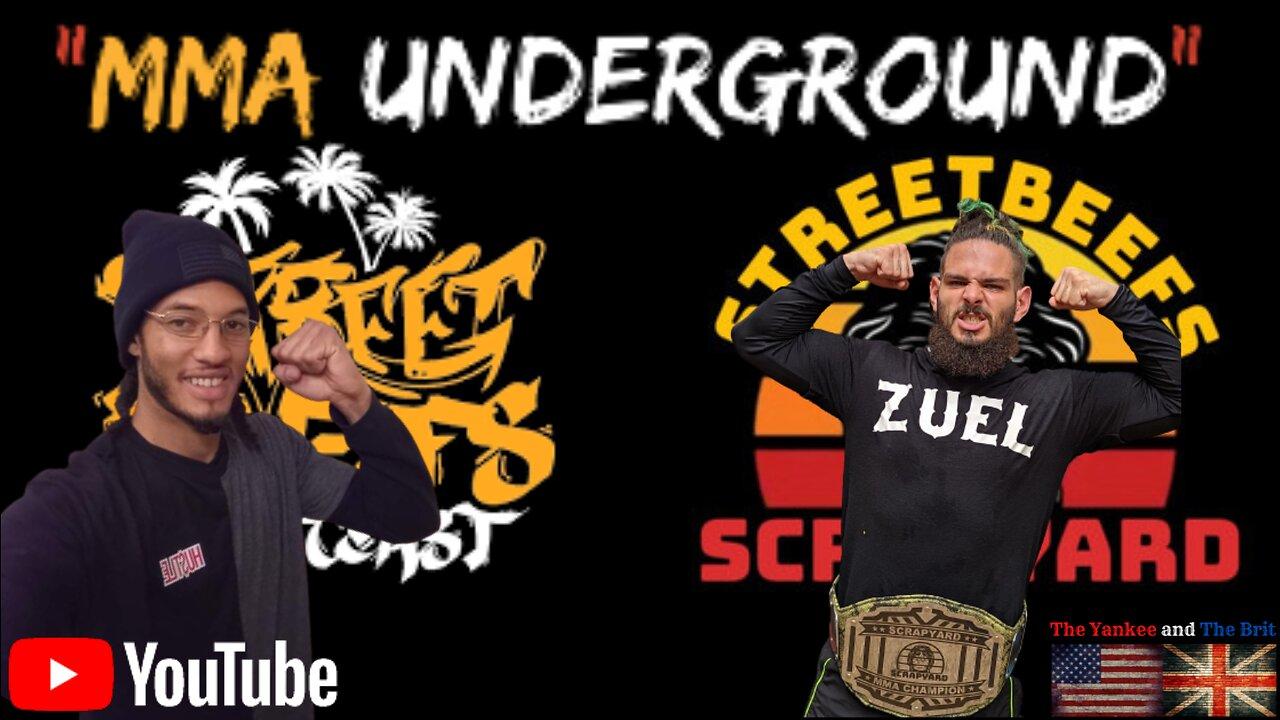 "MMA Underground" - Streetbeefs El Mapoochy (El Mapache) & Scrapyard's Busta Nutting