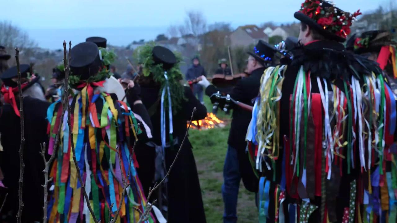 Apple Wassail at the St Ives Orchard 2022