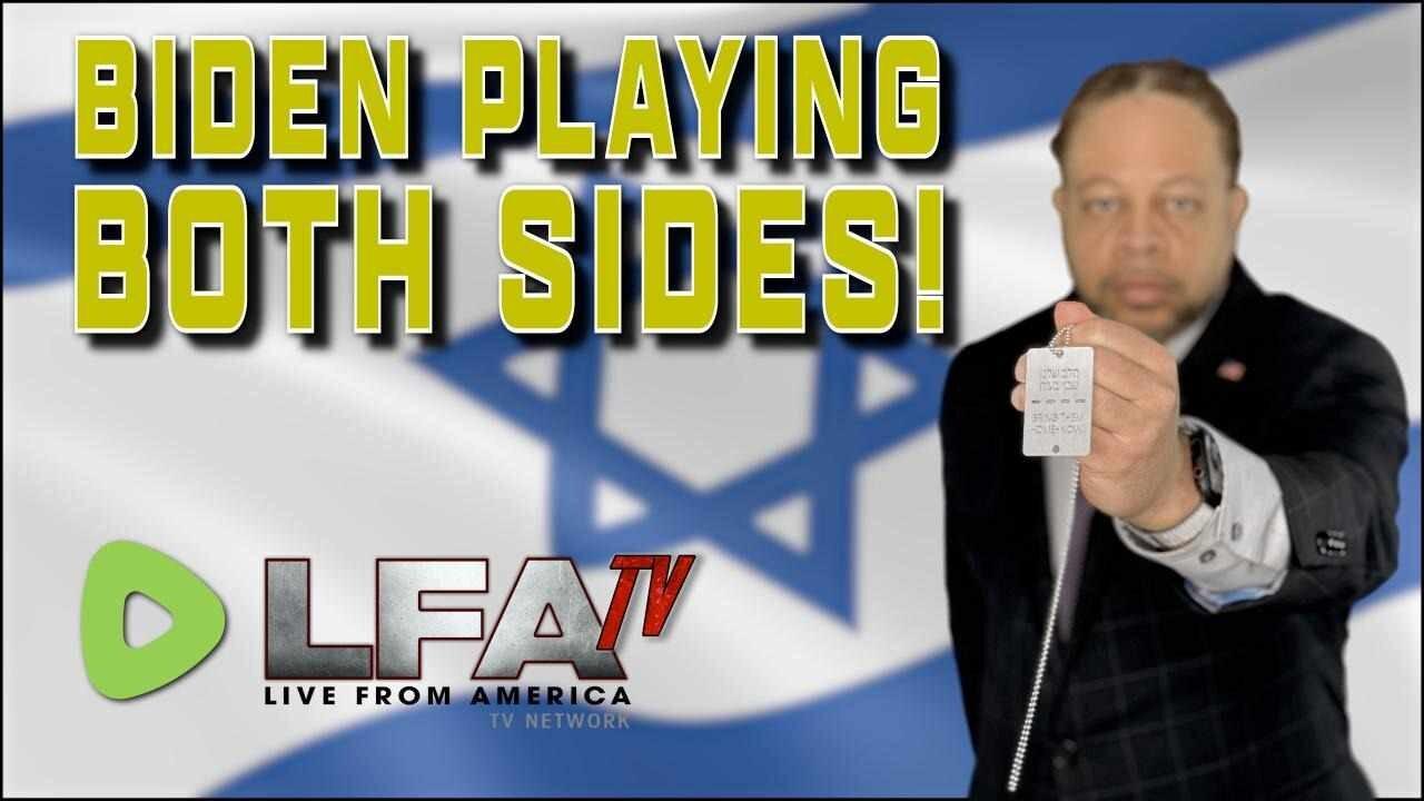 BIDEN PLAYING BOTH SIDES, SUPPORTS THE HATE FOR JEWS! | CULTURE WARS 4.24.24 6pm EST