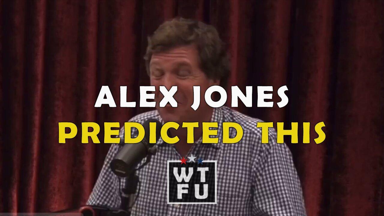 Tucker and Rogan go over Another “Prediction” Called by Alex Jones 7 Years Ago