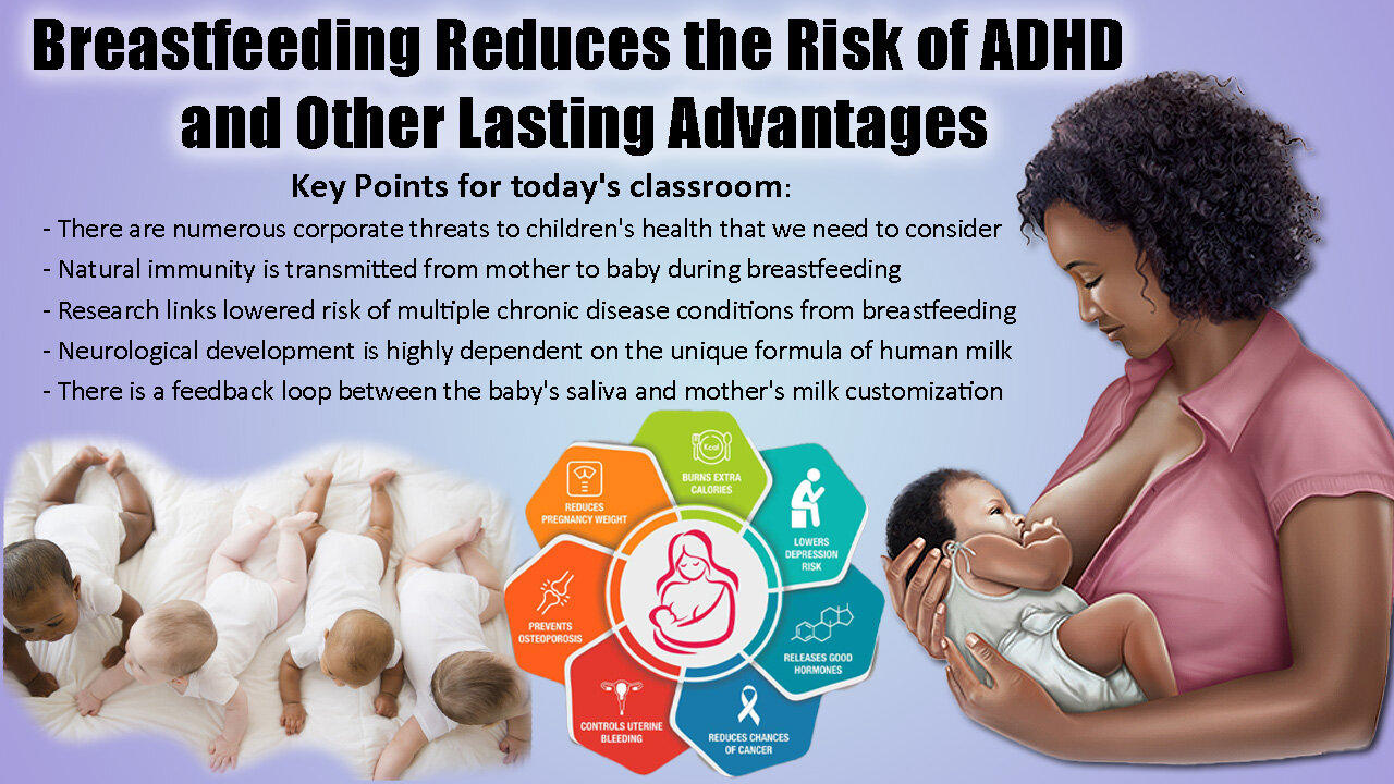 Breastfeeding Reduces the Risk of ADHD and Other Advantages