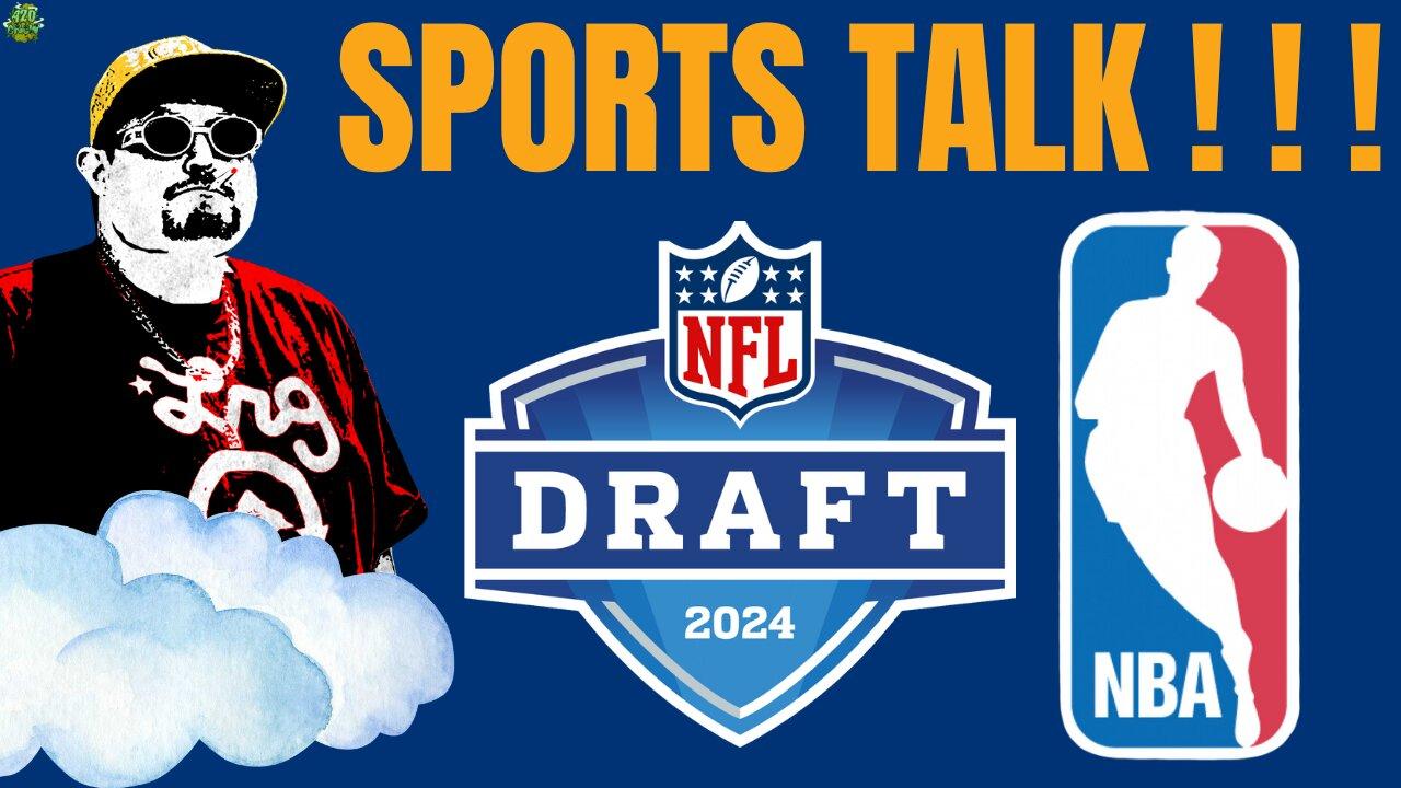 Lebron Salty, Caitlin Clark NIKE Deal, NFL Draft! | Elevated Sports Talk Wednesday 4/24