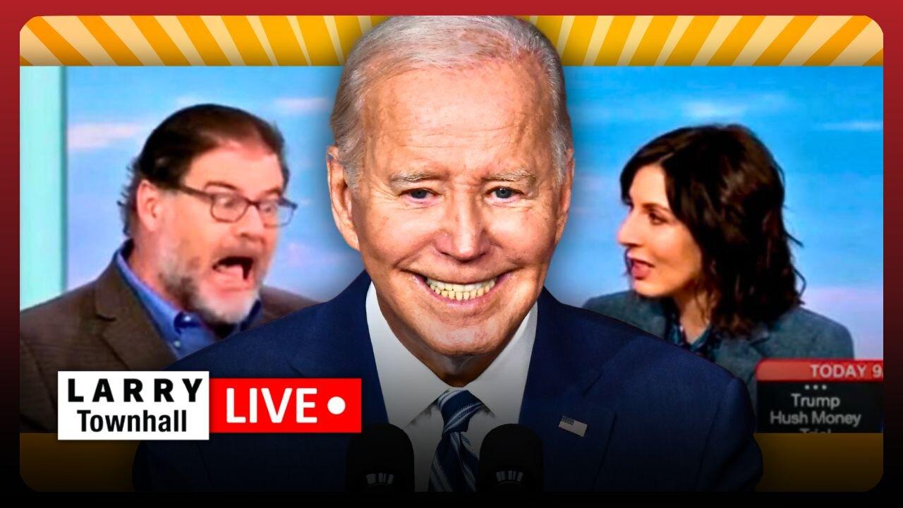 Biden BLESSES Abortion, CNN's Romance with RADICALS! | Larry Live!