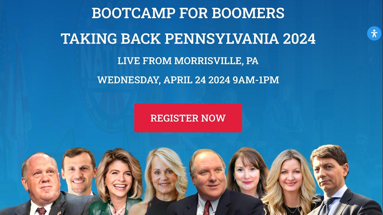 Host John Solomon Moderates AMAC's 'Bootcamp for Boomers' Event in Morrisville, Pennsylvania
