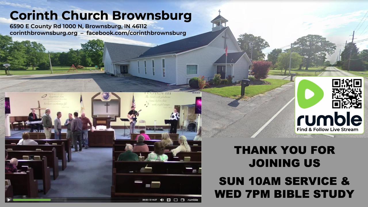 Corinth 4-24-2024: Wednesday Night Bible Study