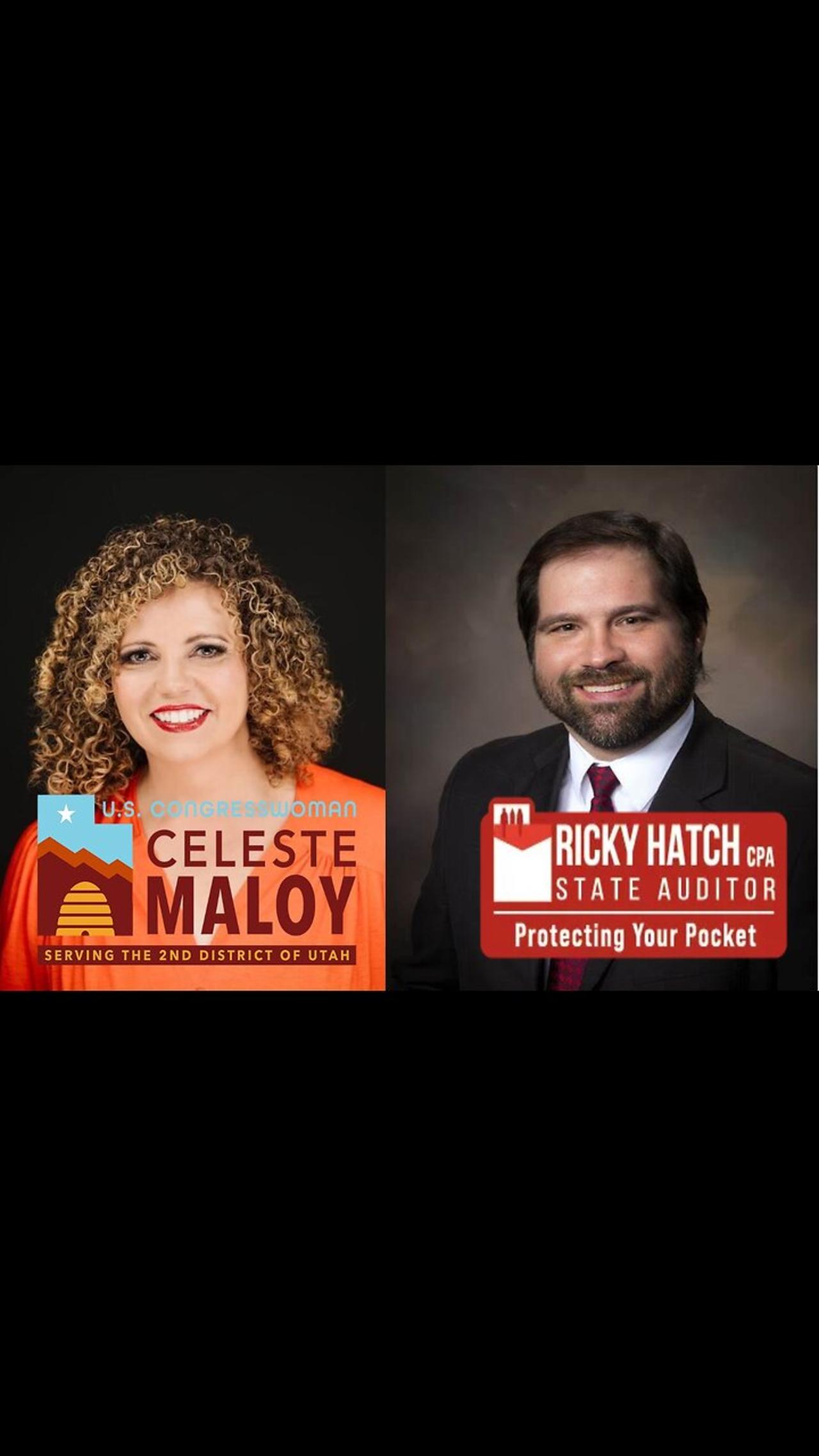 Congresswoman Celeste Maloy Then Ricky Hatch for State Auditor