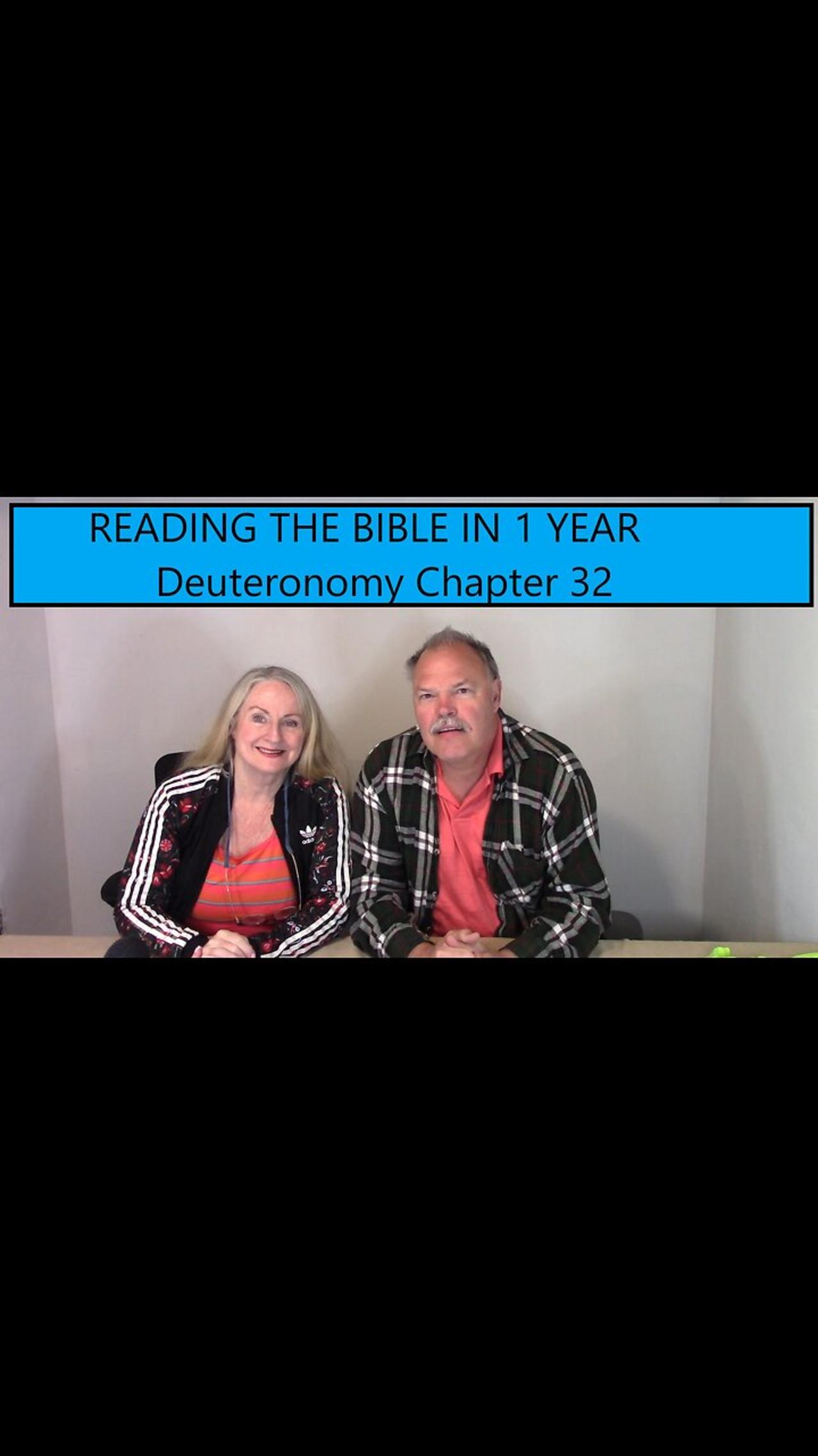 Reading the Bible in 1 Year - Deuteronomy Chapter 32