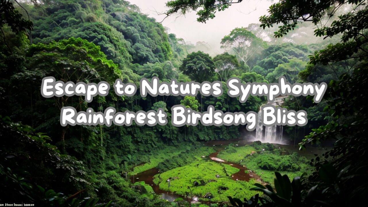 Serenity in the Rainforest: A Symphony of Birdsong