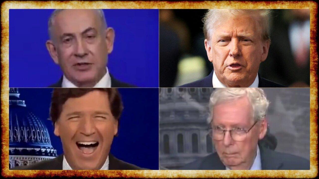 Netanyahu TRASHES Protesters, Trump Allies INDICTED in AZ, McConnell BLAMES TUCKER for Ukraine Delay