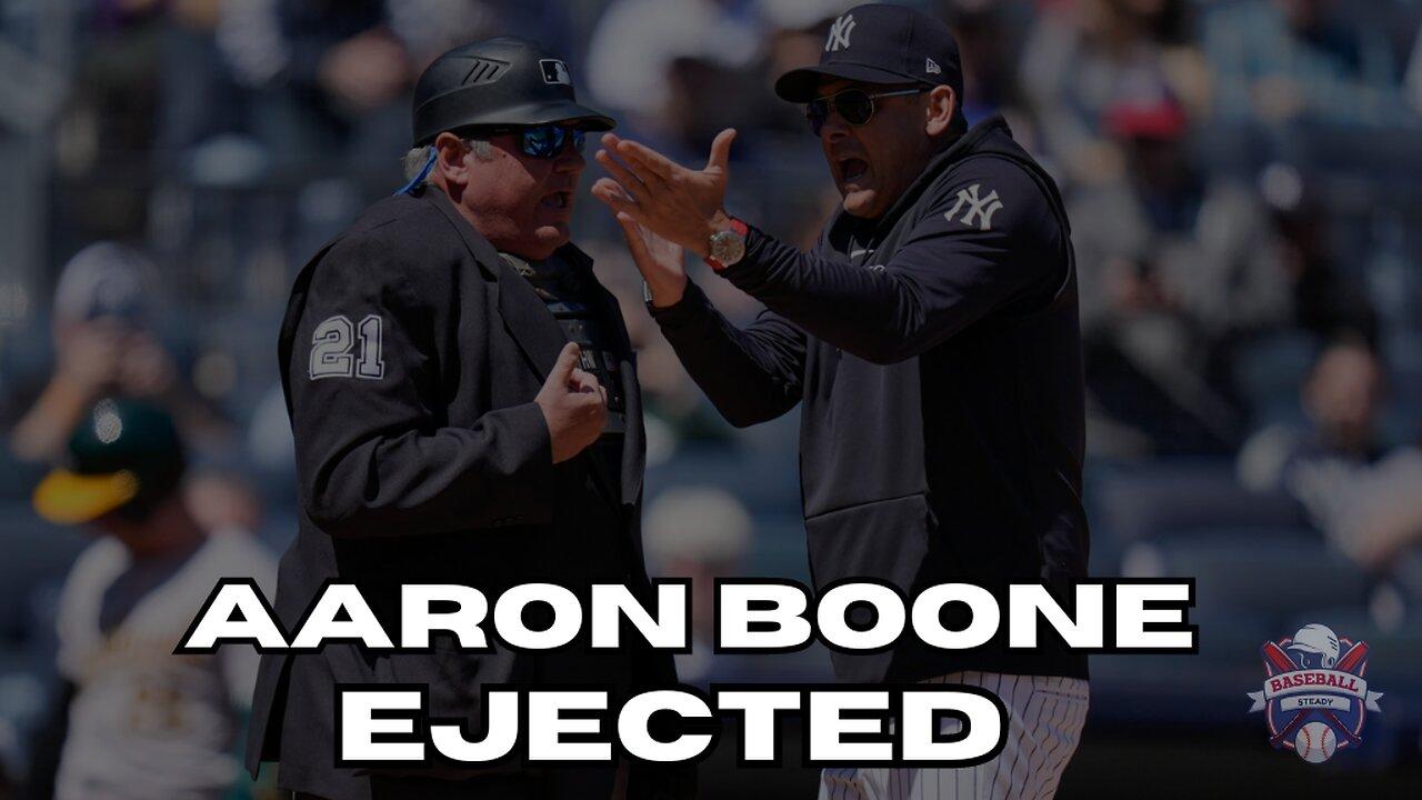 Aaron Boone Ejected For No Reason | Reaction