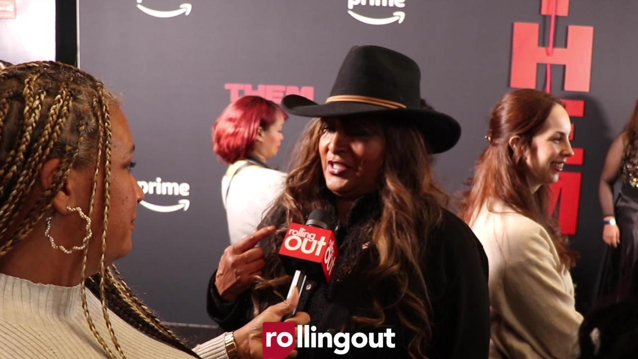 Pam Grier discusses her new Role on Them: The Scare