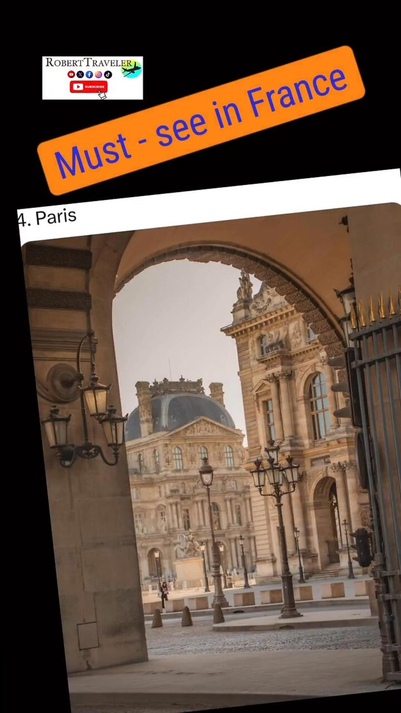 Must - see in France #france #paris #travel #robert - newsR VIDEO
