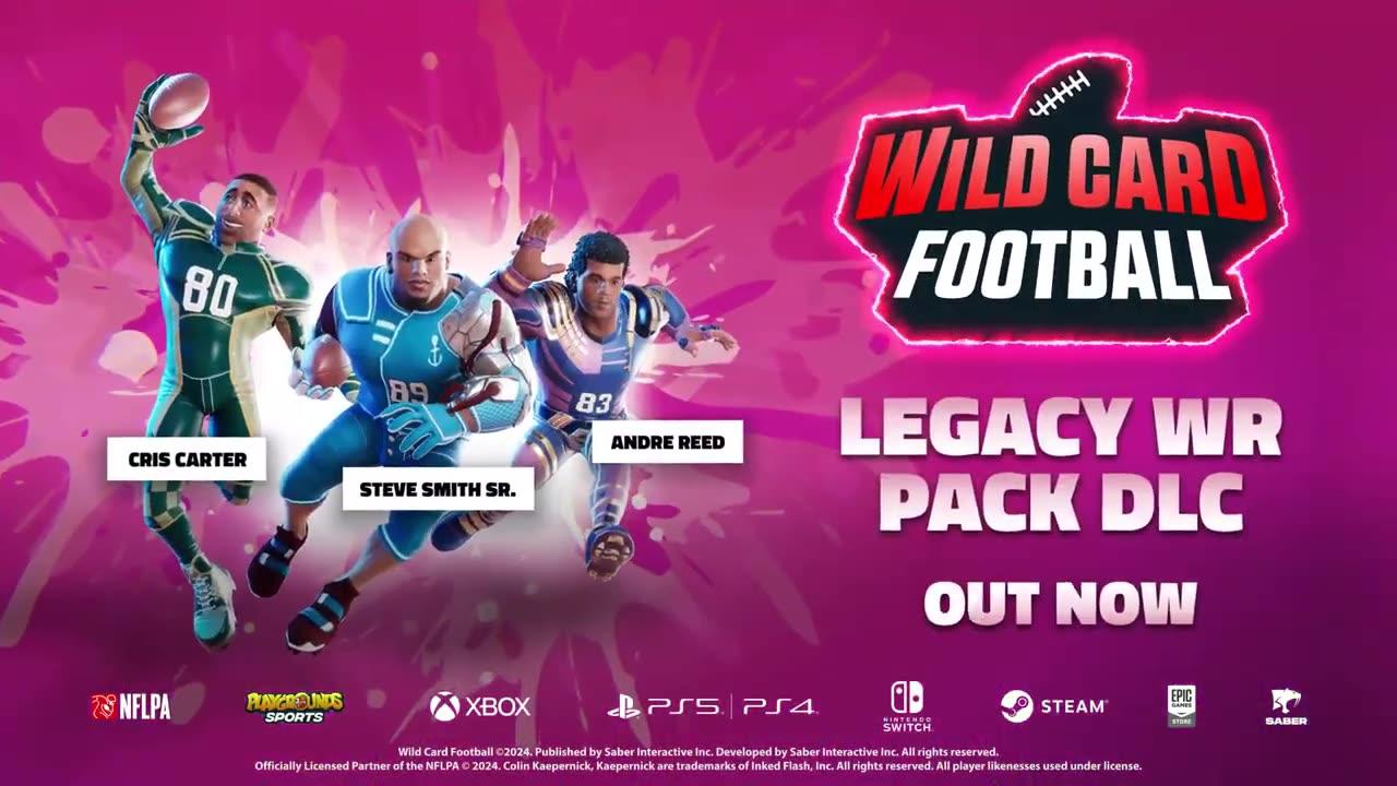 Wild Card Football - Official DLC #3_ Legacy WR Pack Trailer