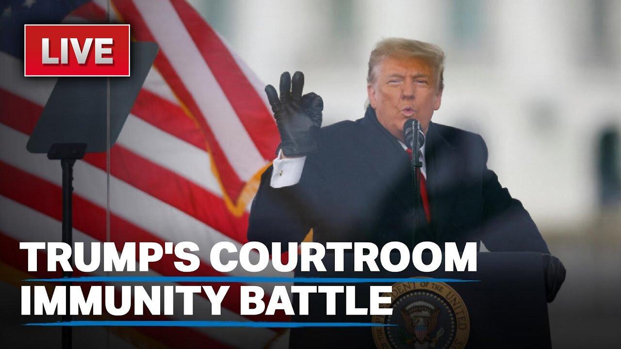 WATCH LIVE: Supreme Court hears Donald Trump immunity case