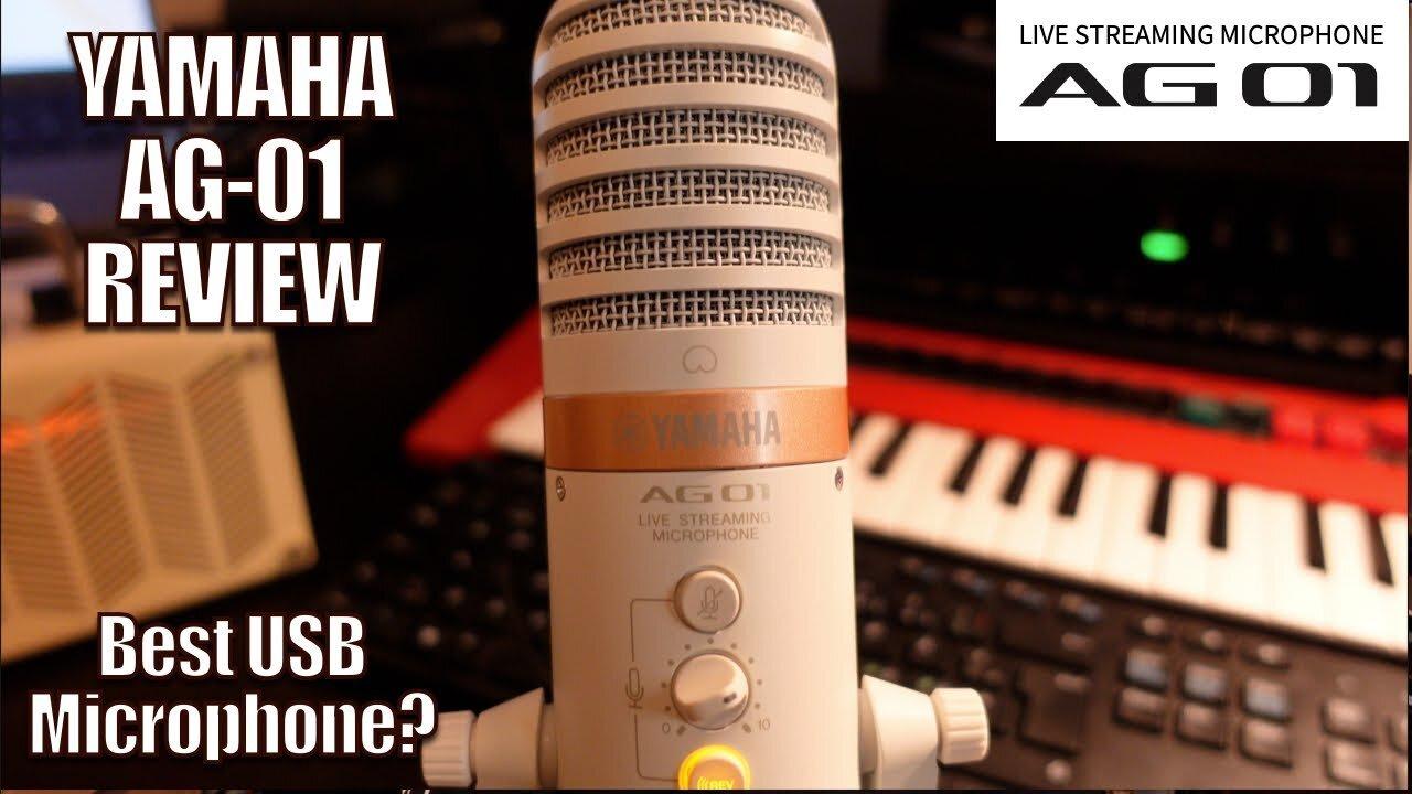 Yamaha AG01 - Great Do It All USB Microphone.