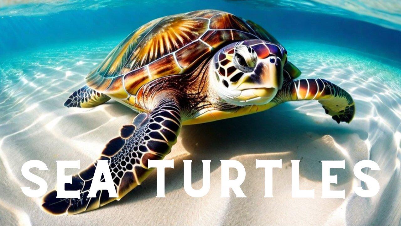 1 Hour of Relaxing Music with Sea Turtles to Soothe Your Soul