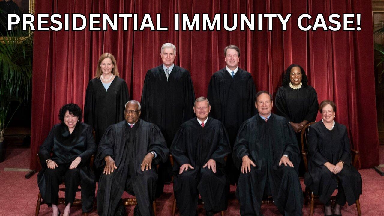 LIVE: Supreme Court Hears Arguments on Trump's Presidential Immunity Case!